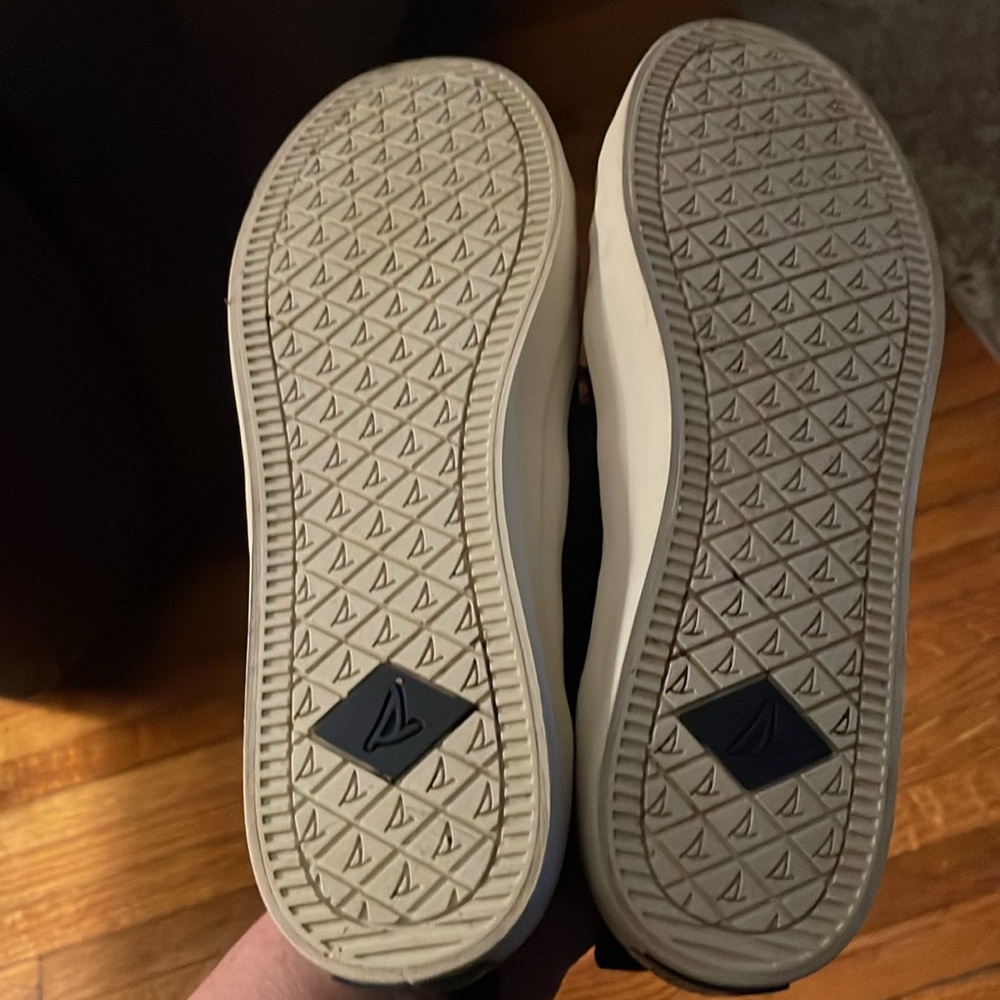 Sperry Top-Sider Slip on Boat Shoes Women 7.5 Navy Blue Ladies STS81904 - Picture 7 of 8